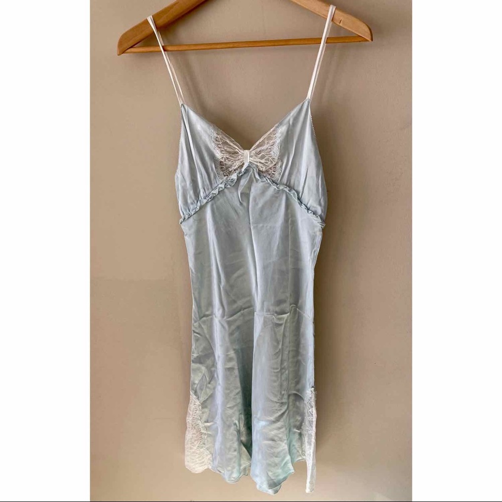 Vera Wang Luxe silk chemise/ nightgown